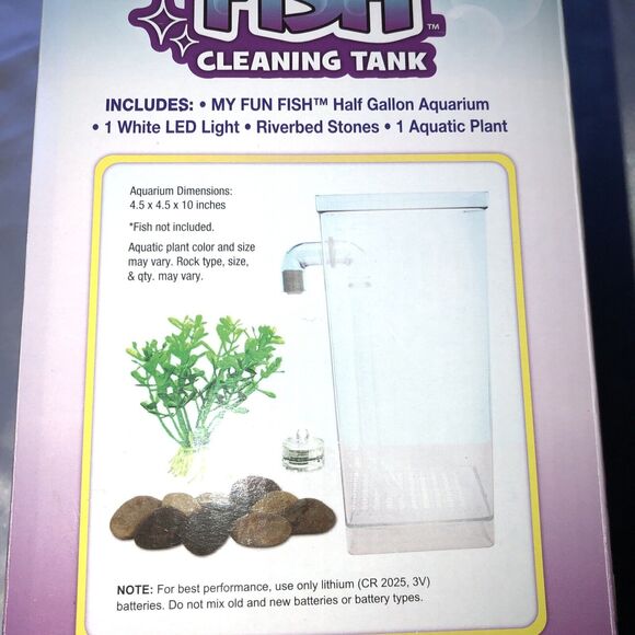 My Fun Fish Cleaning Tank New Open Box - Picture 3 of 5